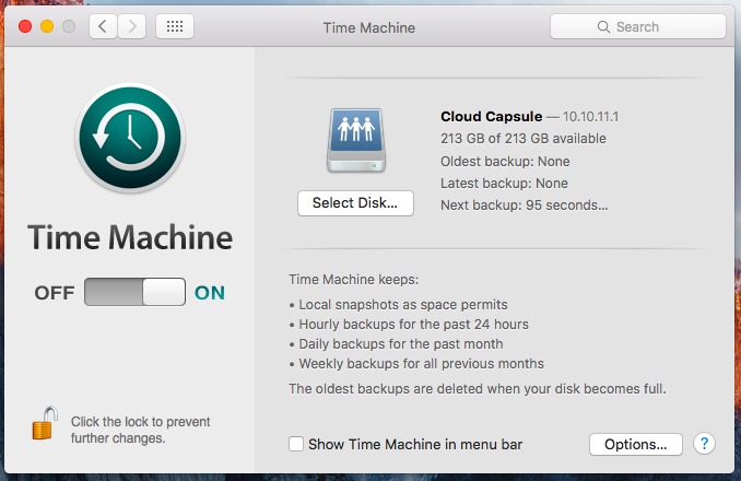 wins server time machine backup mac